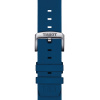 Tissot řemínek originál modrý 22mm pryž T852.047.175