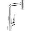Hansgrohe METRIS SELECT M71 kuchynská batéria so spŕškou chróm 73820000