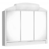 Aqualine RANO galérka 59x51x16cm, 2x12W, biela plast SPH 541302