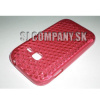 Silikónový obal Samsung Galaxy Ace Duos – Diamond – červená