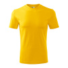 MALFINI Tričko Classic 101, krátký rukáv, unisex MAL-1010414 M Žlutá