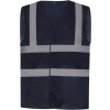 Yoko | HVW120 Hi-Vis sieťovaná bezpečnostná vesta_79.W120 Farba: Navy, Veľkosť: 3XL