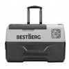 Prenosná kompresorová autochladnička BestBerg BBPF-30 / 30 l / 60 W / šedá / čierna