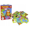 Logická hra Puzzle Obojstranné Domino Zvieratá 10cm x 5cm 28 Dielov