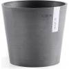 Ecopots Kvetináč Amsterdam (sivý) - Ø 17 cm, výška 15 cm