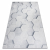Wilsondo Obdĺžnikový vzorovaný koberec André - šesťhran Rozmer: 80x150 cm
