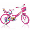 Princess ružový bicykel vo veľkosti 16&quot,