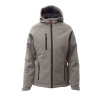 PAYPER GALE PAD LADY S00579-P114 / Softshellová zimná bunda s kapucňou - smoke/black M