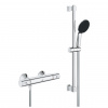 GROHE Precision Start - Termostatická sprchová batéria so sprchovou súpravou, chróm 34597001
