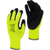 Lahti Pro Zateplené rukavice, žlté poly. l250509p, 12 párov, 