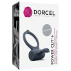 Dorcel Power Clit Plus - nabíjací, vibračný krúžok na penis (čierny)