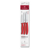 Victorinox 6.7111.34C1 Sada lúpacích nožov, 3-dielna, červená