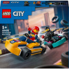 LEGO® City: Motokáry a pretekári (60400)