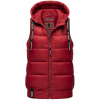Dámska vesta s kapucňou Kassidy Navahoo - BLOOD RED Veľkosť: XL