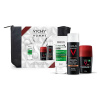 Vichy Homme sprchový gel na tělo a vlasy 100 ml + hydratační péče proti známkám únavy na pleť a oční okolí 50 ml dárková sada
