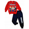 Móda 128 čierna, námornícka modrá sada (Chlapci Tracksuit 128 Minecraft Mikina+nohavice súprava)
