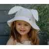 Detský bavlnený klobúk Jamiks YENNEFER biely Veľkosť: 50