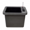 Truhlík samozavlažovací Berberis Uno - antracit 45 cm