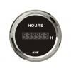 Počítadlo motohodín 52 mm čierne 12/24V pre loď INNY