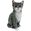 Strend Pro Dekorácia MagicHome Gecco, Mačka, polyresin, 20x14x28 cm