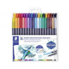 Fixky v tvare štetca, sada, 0,5-0,8/1,0-6,0 mm, obojstranné, STAEDTLER 