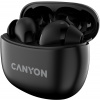 Bezdrôtové slúchadlá Canyon TWS-5 BT, čierne (CNS-TWS5B)