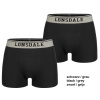 Lonsdale Oxfordshire Pánske Boxerky Balenie 2ks Šedo Čierne