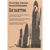 Six duettini pro dvě zobcové flétny - František Kramář-Krommer