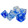 Chessex Sada kociek na RPG: Nebula Dark Blue White (7 ks)