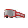 ALPINESTARS okuliare VISION 3 WORDMARK, ALPINESTARS (červená, zrkadlové strieborné plexi) 2025