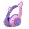Bezdrôtové slúchadlá na uši PowerLocus Bobo s mačacími ušami