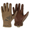 Taktické rukavice Direct Action Light Leather Helikon Coyote Brown L