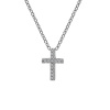 Strieborný prívesok Hot Diamonds Cross Micro Bliss DP696