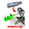 Vrtačka - Pôdny vrták 250 mm Werhe + adaptér MAKITA (Vrtačka - Pôdny vrták 250 mm Werhe + adaptér MAKITA)