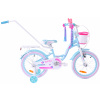 Fuzlu Detský bicykel Lilly slabo modrý 16