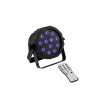 Eurolite LED SLS-12 UV Floor, 12x1W UV LED, DMX, IR