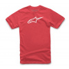 tričko AGELESS CLASSIC TEE krátky rukáv, ALPINESTARS (červená/biela)