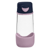 b.box Šport fľaša na pitie 450ml - indigo/ružová