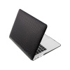 AppleMix Plastové puzdro pre Apple MacBook Air 11 - vzor krokodílej kože - čierne