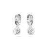 GUESS náušnice 4G CRUSH JUBE04165JWRHT/U