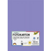 Dekoračný kartón, 2 stranný, A4, 300 g, 50 listov, FOLIA, fialovomodrý