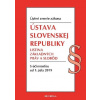 Ústava SR, Listina základných práv a slobôd. Úzz, s účinnosťou od 1. júla 2019