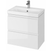 Cersanit Moduo skrinka 59.5x37.5x57 cm závesná kúpeľňová skrinka pod umývadlo biela S929-004
