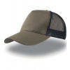 Atlantis Rapc Unisex sieťovaná šiltovka AT511 Olive one size