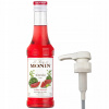 Barmanský sirup na nápoje MONIN Watermelon ARBUZ 250 ml + Pumpička