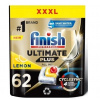 Finish kapsuly do umývačky riadu Ultimate Plus Lemon 62 ks