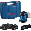 Bosch Akumulátorová excentrická brúska GEX 185-LI, kufor, 1x aku 06013A5021