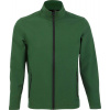 SOL'S | Race Men, Pánska 2-vrst. softshell. bunda, zelená bottle, S