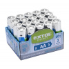 EXTOL ENERGY 42003 baterie zink-chloridové, 20ks, 1,5V AA (R6)