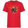 Rubikova kocka 3 detské 5-6 red ks